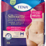 TENA Silhouette Plus Taille Haute Crème M – 9 sous-vêtements absorbants féminins