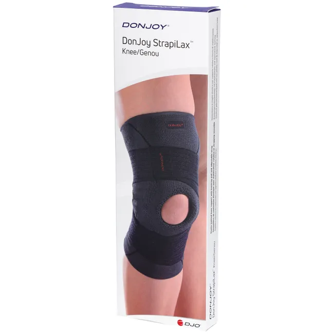 BE04285888-p10 DonJoy® Strapilax™ Genou – Genouillère élastique ligamentaire avec strapping – Image 1